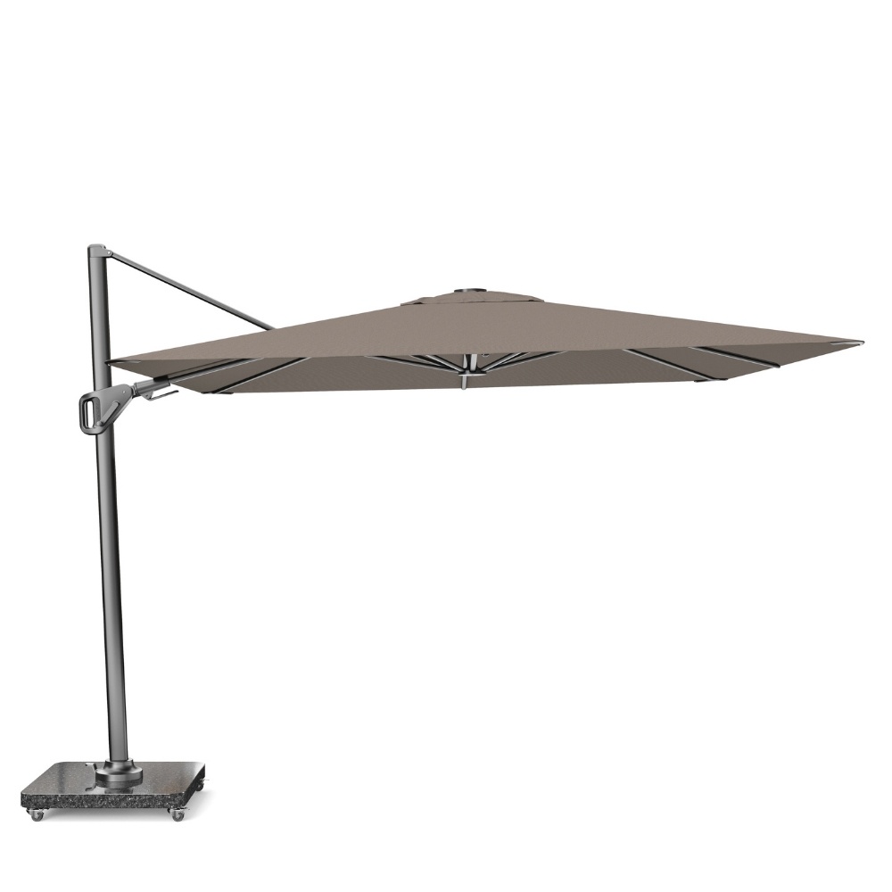Nexus T² zweefparasol - premium doek | 300x300cm | Havana