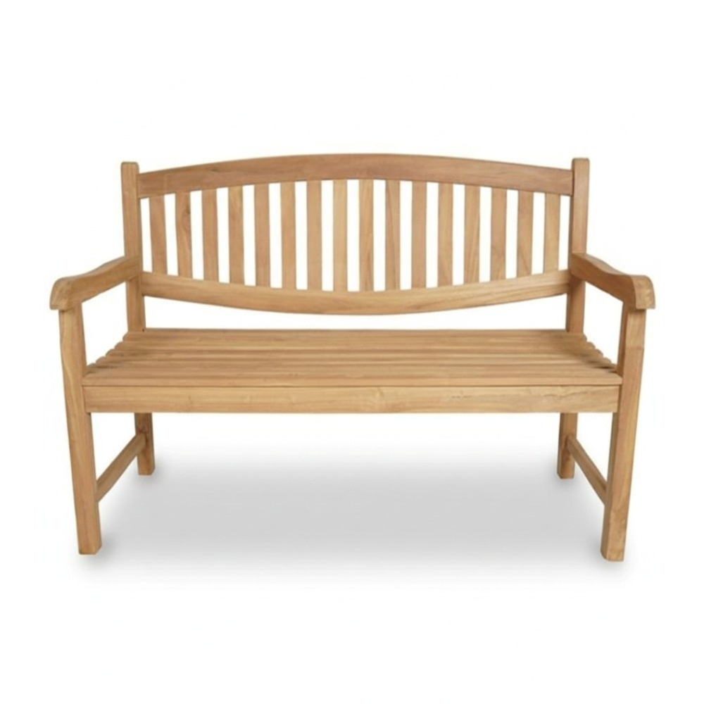 Lille 2-zits tuinbank | teakhout | Natural Teak | 120cm