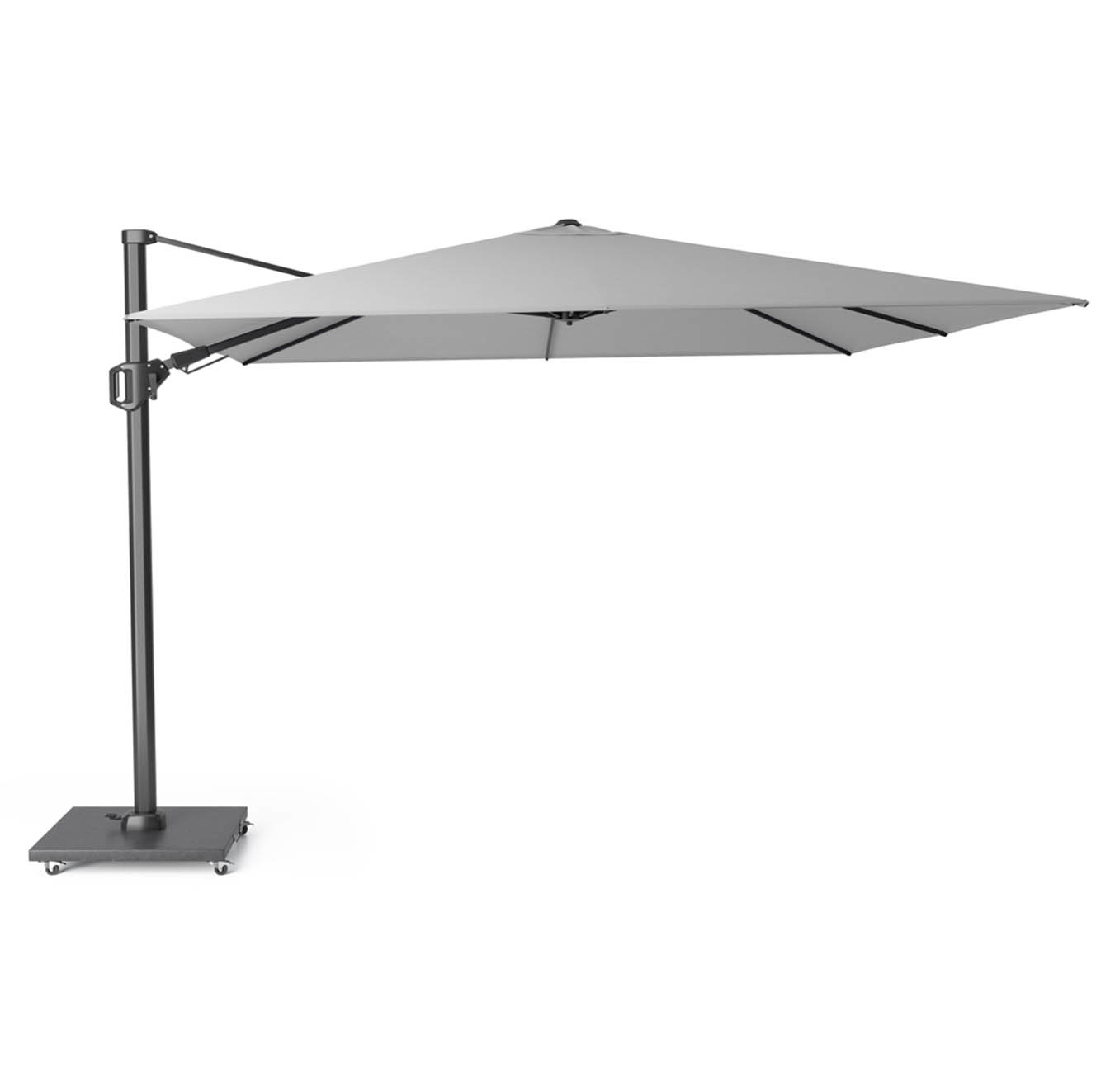 Challenger T² zweefparasol | 300x300cm  | Light Grey