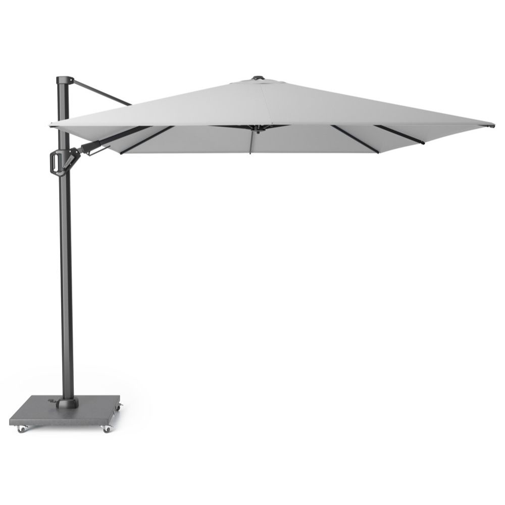 Challenger T² zweefparasol | 350x260cm  | Light Grey
