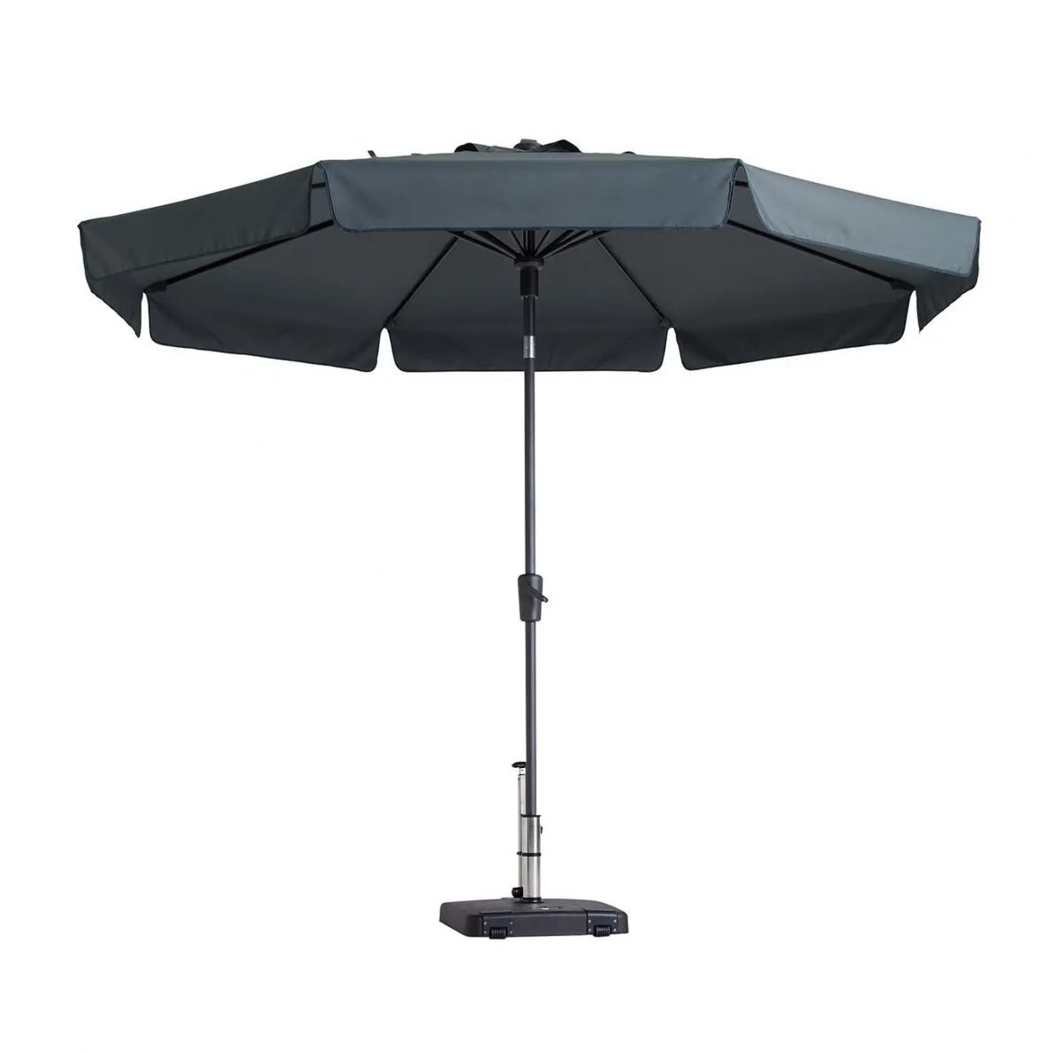 Flores stokparasol Ø 300cm | grijs