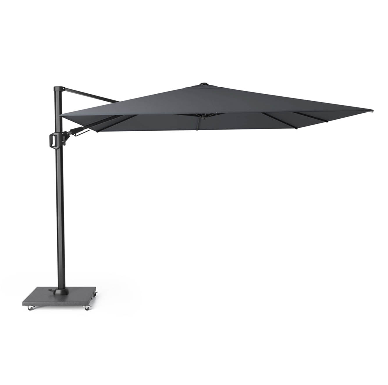 Challenger T² zweefparasol | 300x300cm  | antraciet