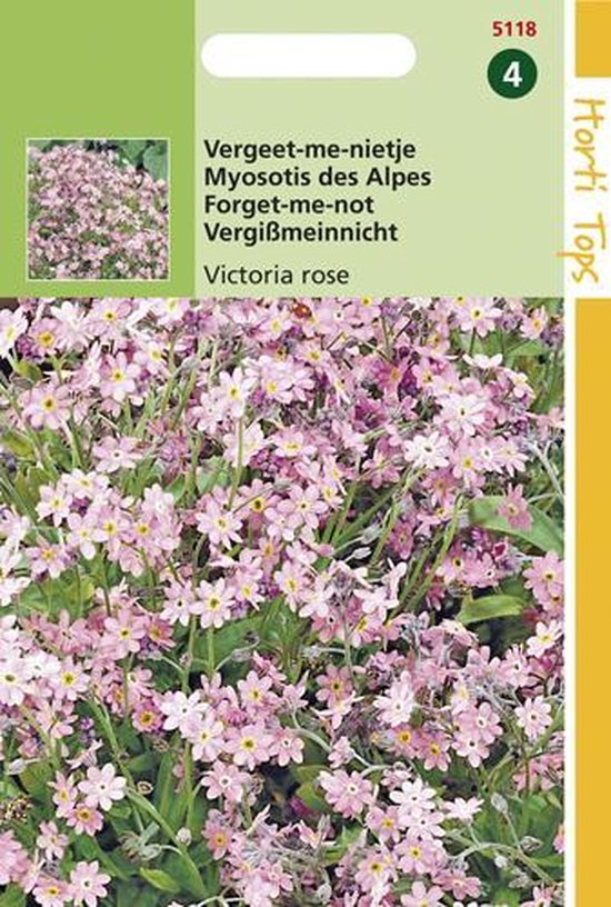 Vergeet-Me-Nietje Bloemzaad - Myosotis Alpestris Victoria - Rose