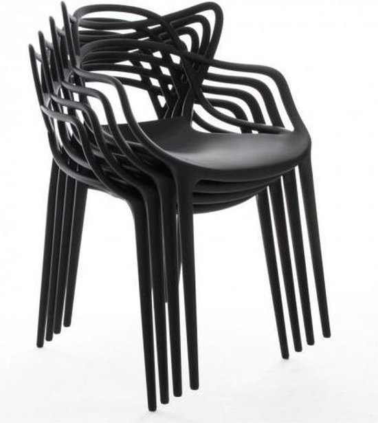 Kartell Masters Stoel Zwart