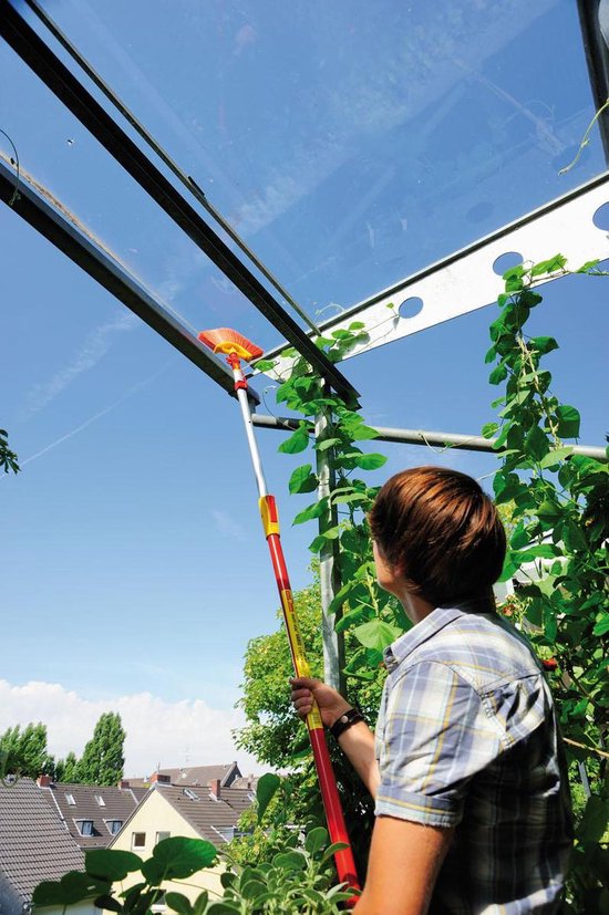 WOLF-Garten Ragebol BW 25 M - Multi-Star® - reiniging - werkbreedte 25cm - Instelbare werkhoek - Exclusief steel