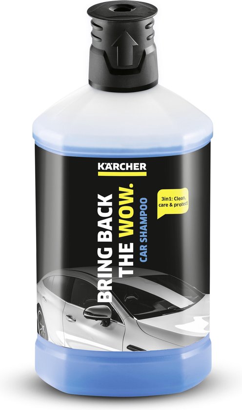 Kärcher Plug&Clean Autoshampoo - autoreiniger - 3IN1 - 1L