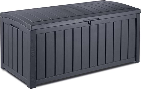 Keter Glenwood Opbergbox - 390L - 128x65x61cm - Grafiet