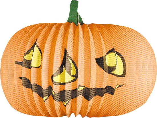 Halloween Pompoen Lampion 36cm