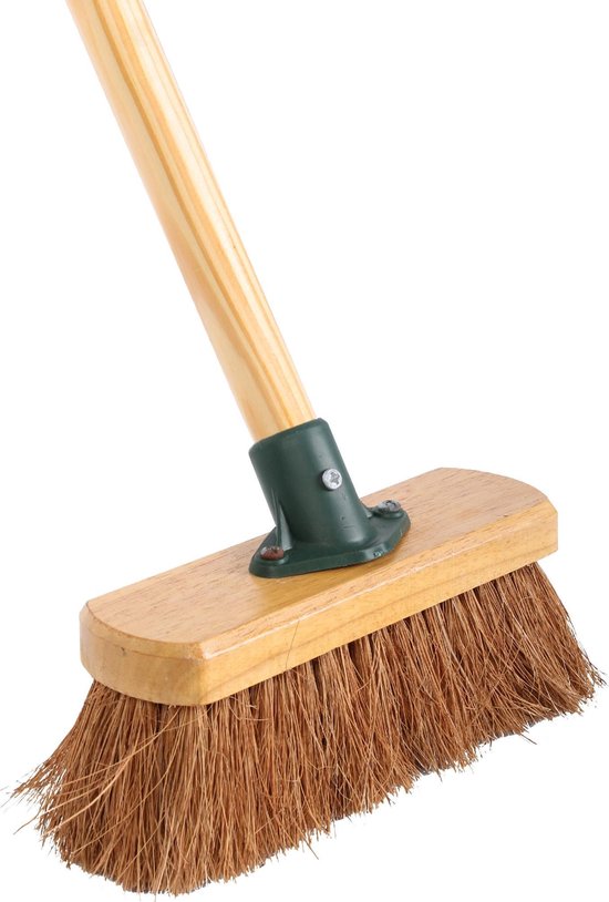 TalenTools Mini-bezem cocos haren 75cm steel