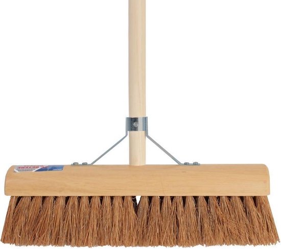 Talen Tools - Bezem - Cocos - 30 cm - HoutSteel 150 cm