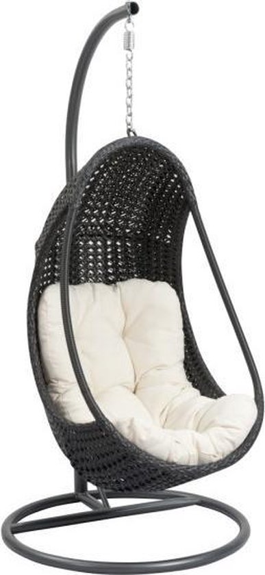 Hangstoel Egg Chair Funny Relax Zwart