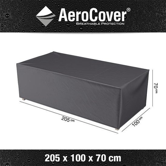 AeroCover loungebankhoes 205x100xh70 - antraciet