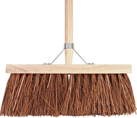 Talen Tools - Bezem - Bruin - 37 cm - Steel 140 cm