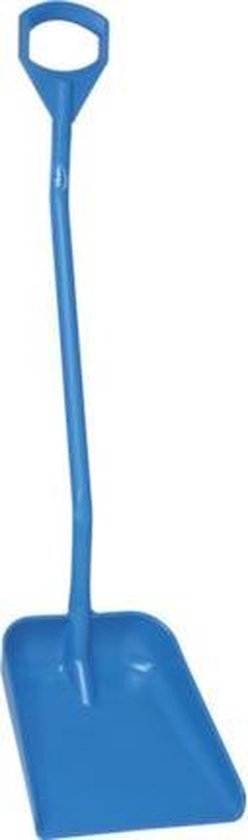 Vikan schop met groot blad en steel 114cm blauw - 56003