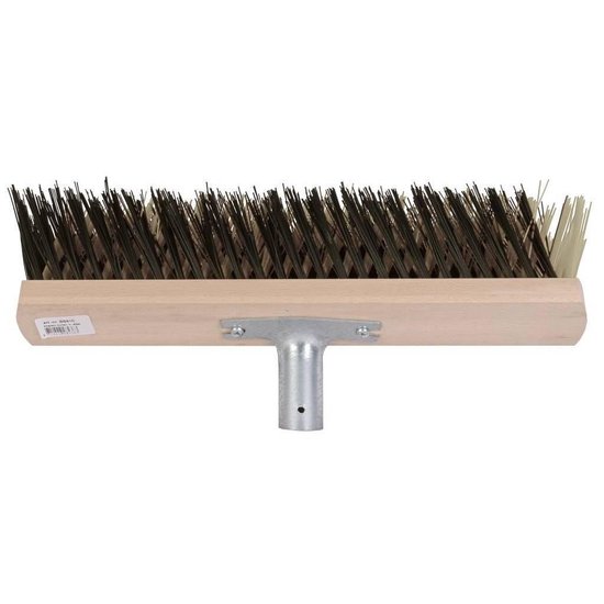 Talen Tools - X-bezem - Binnen - 40 cm - Creme/Zwart - Zonder steel