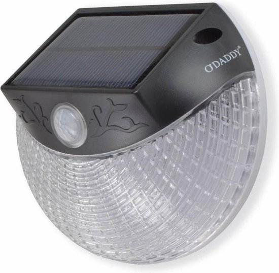 O'DADDY Secunda solar tuinverlichting - wandlamp met 200 lumen