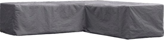 AllSeasons Covers loungesethoes - UV bestendig - 250/90x250/90x70 cm - L-vorm - Antraciet