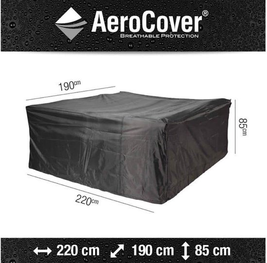 AeroCover tuinsethoes 220x190xH85 cm - antraciet