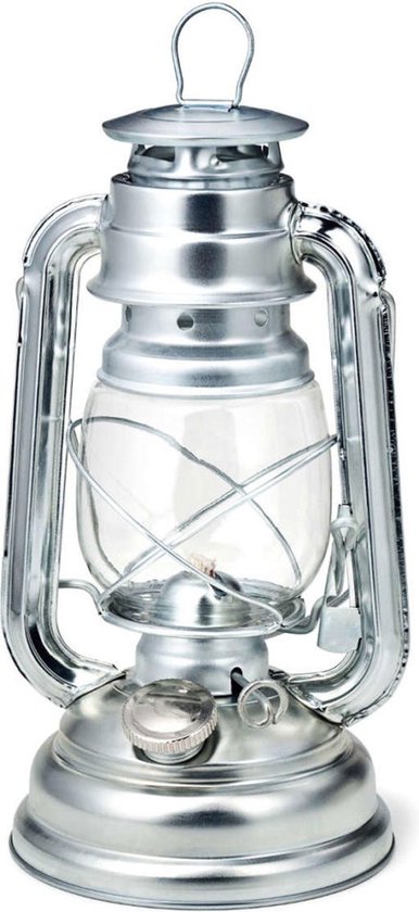 Boomex Olielamp 24,5 Cm Zilver