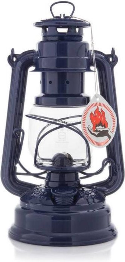 Feuerhand Olielamp / Stormlamp 276 Kobalt Blauw