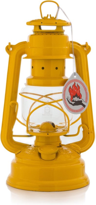 Feuerhand Olielamp / Stormlamp 276 Signaal Geel