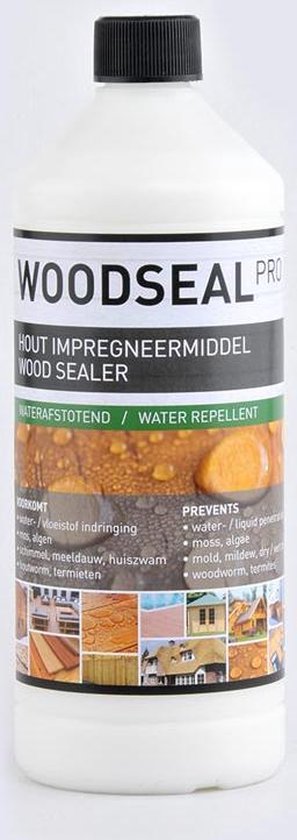 Woodseal Pro - Hout impregneermiddel | Hout waterdicht maken | Hout behandelen - 1 Liter