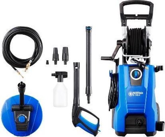 Nilfisk D 140.4 hogedrukreiniger Compact Electrisch 550 L/u 2400 W Zwart, Blauw