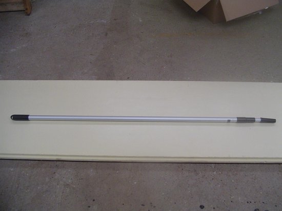 telescopische steel aluminium 3 x 140 cm