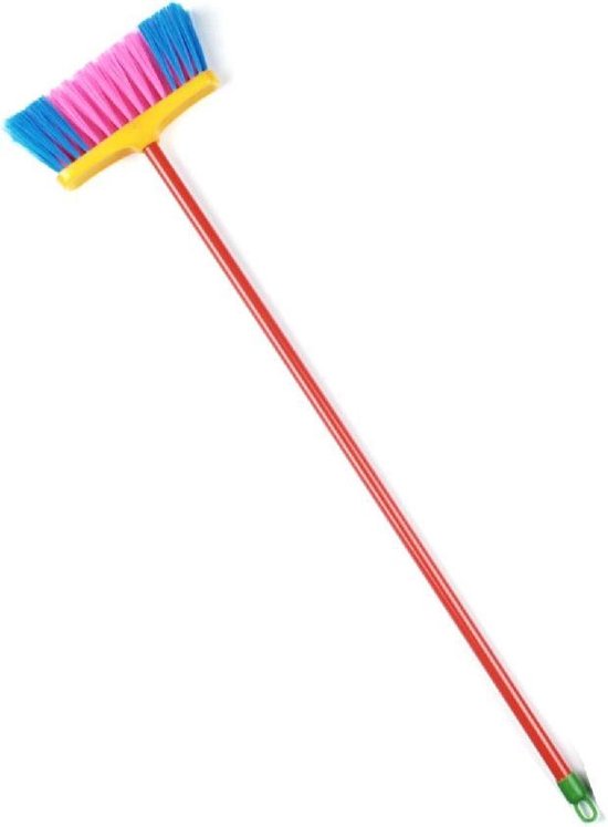 Theo Klein Bezem Blauw/roze 61 Cm