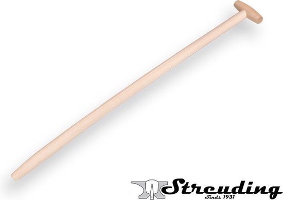 Streuding - schopsteel - 90cm - half gebogen - ArtNr. 31000