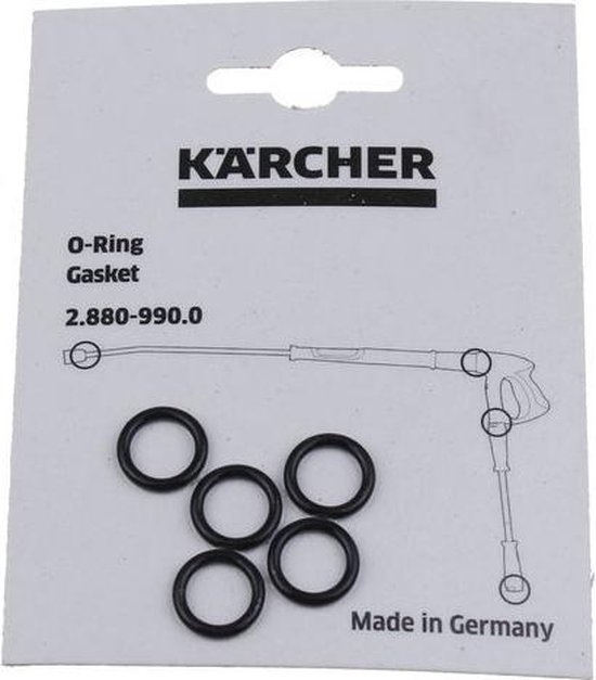 KARCHER - O-ringen -set 5 Stuks- Hogedrukreiniger - 28809900