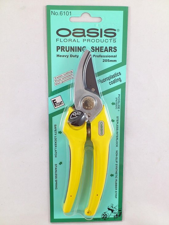 Oasis - Snoeischaar - Heavy duty - Professional - 20.5cm