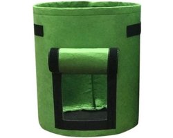 Aardappel groeizak - kweekzak met luikje - 27 liter - Groen