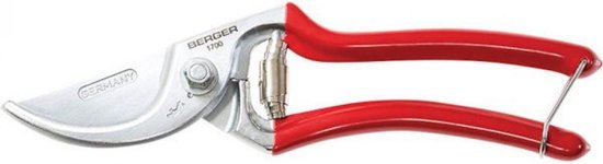 Berger Professionele Snoeischaar rood RVS 21 cm 15 graden