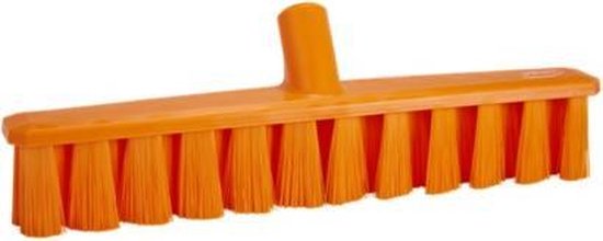 Vikan UST 3173-7 vloerveger, 40cm oranje, medium vezels, 50x400mm /10