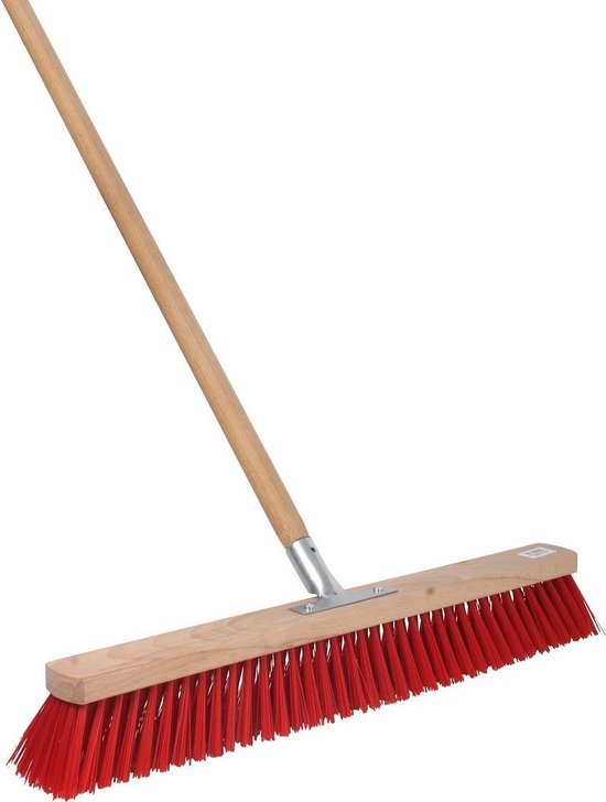 Talen Tools - Straatbezem - Kunststof - 60 cm - Steel 160 cm