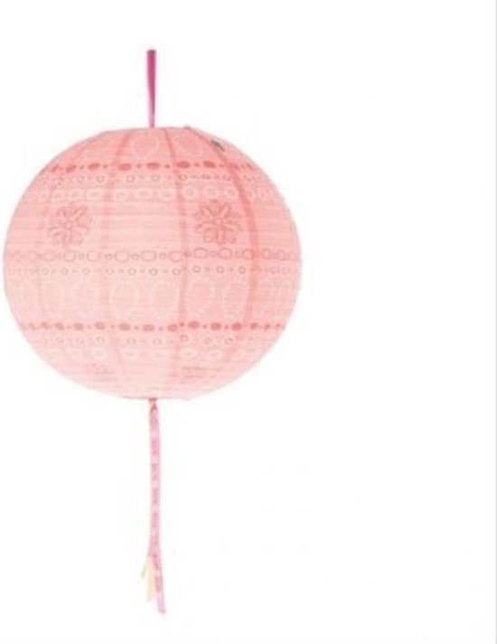 Riverdale Chinese XXL lampion Bloom, Roze, Ø 60 cm