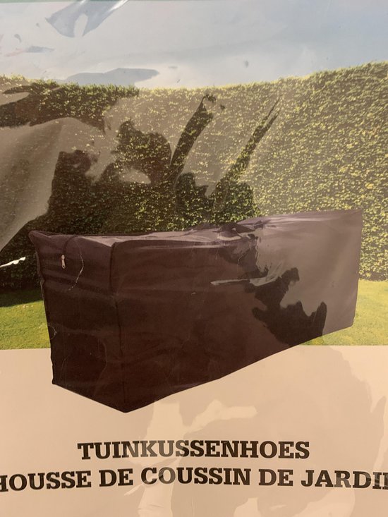 Tuinkussenhoes 128x37x57 opberger