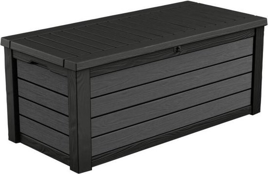 Keter Brushwood Opbergbox - 570L - 155x72,4x64,4cm - Grafiet