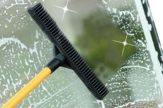 Wonderbezem voor binnen en buiten met telescopische stang