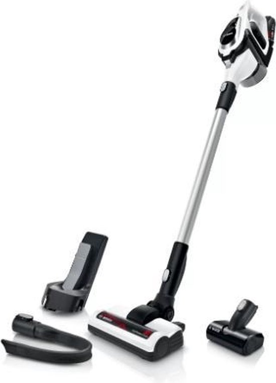 Bosch Serie 8 BKS811MTB steelstofzuiger & elektrische bezem Zakloos Wit