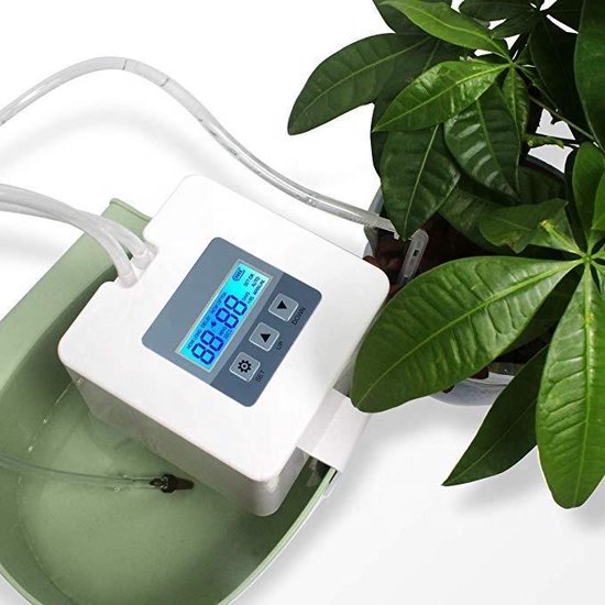 Automatisch bewateringssysteem voor kamerplanten met pomp – Waterdruppelaar – Watergeefsysteem– Planten Watergever