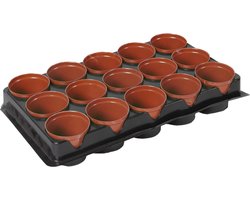 Talen Tools - Plantenpotjes - Rond - 7 cm - 18 stuks