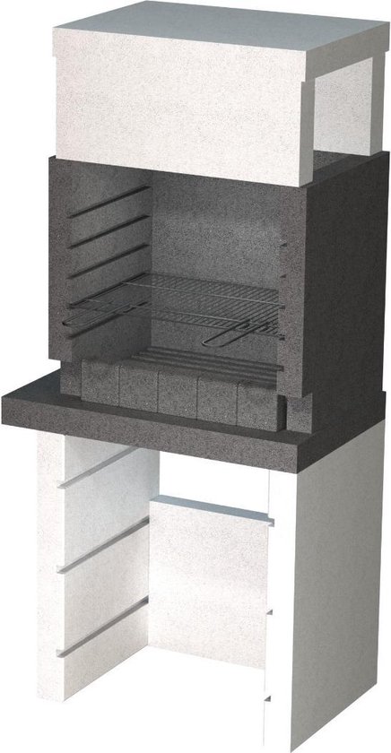 Sarom Fuoco - Betonnen barbecue - Cayenne - 88 x 51 x 168 cm