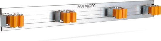 HANDY - Ophangsysteem Tuingereedschap RVS - Ophanghaken Bezem / Schop