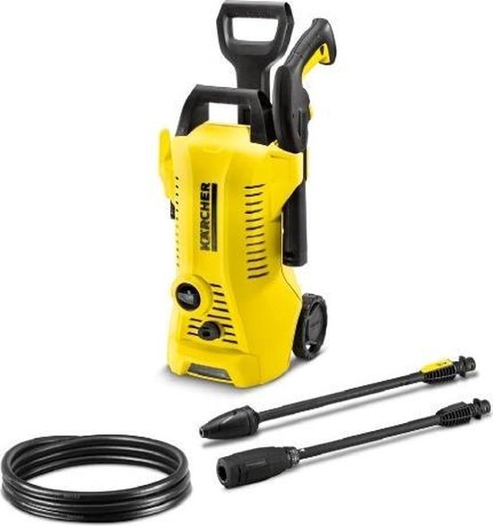 Kärcher K 2 Premium Power Control hogedrukreiniger Electrisch 360 L/u 1400 W Zwart, Geel