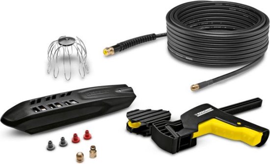 Karcher set dakgoot en rioolreiniging slang 20mtr - voor oa K2,K4,K6,K7 hogedrukreiniger