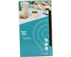 SOGO Paperpot 10.5cm 8st.