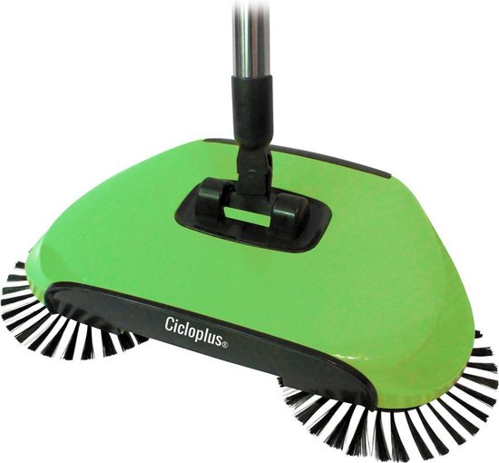 Spinning Broom Cicloplus - 3-in-1 rolveger - Bezem met reservoir