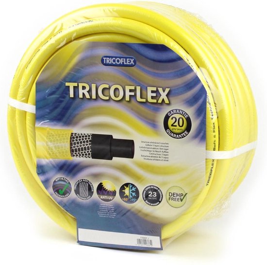 Tricoflex - flexibele Waterslang - Tuinslang - 3/4 (19mm x 25,5mm) - 25m